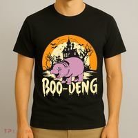 Moo Deng Halloween Boo Deng Halloween T-Shirt thumb 3