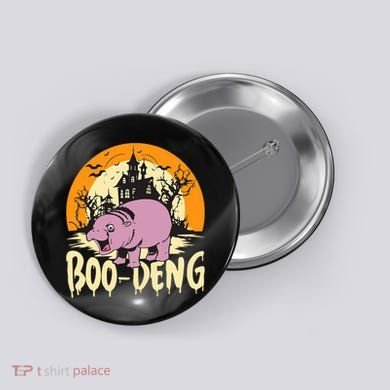 Moo Deng Halloween Boo Deng Halloween Button