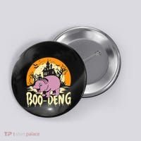 Moo Deng Halloween Boo Deng Halloween Button thumb 0