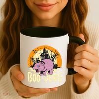 Moo Deng Halloween Boo Deng Halloween Coffee Mug thumb 3