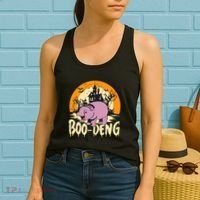 Moo Deng Halloween Boo Deng Halloween Women's Tank Top thumb 2