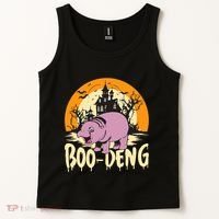 Moo Deng Halloween Boo Deng Halloween Tank Top thumb 2