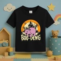 Moo Deng Halloween Boo Deng Halloween Toddler T-Shirt thumb 3