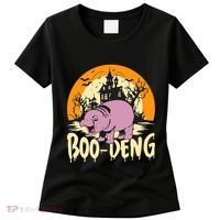 Moo Deng Halloween Boo Deng Halloween Women's T-Shirt thumb 0