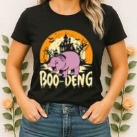 Moo Deng Halloween Boo Deng Halloween Women's T-Shirt thumb 2