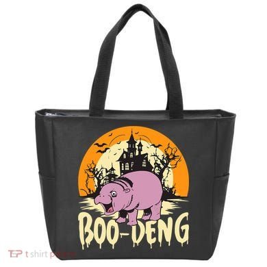 Moo Deng Halloween Boo Deng Halloween Tote Bag