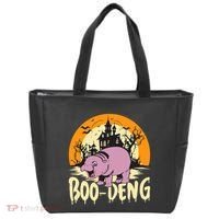Moo Deng Halloween Boo Deng Halloween Tote Bag thumb 0