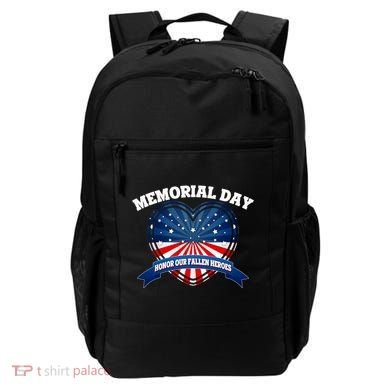 Memorial Day Honor Our Fallen Heroes Backpack