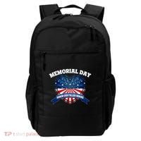 Memorial Day Honor Our Fallen Heroes Backpack thumb 0