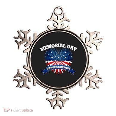 Memorial Day Honor Our Fallen Heroes Ornament