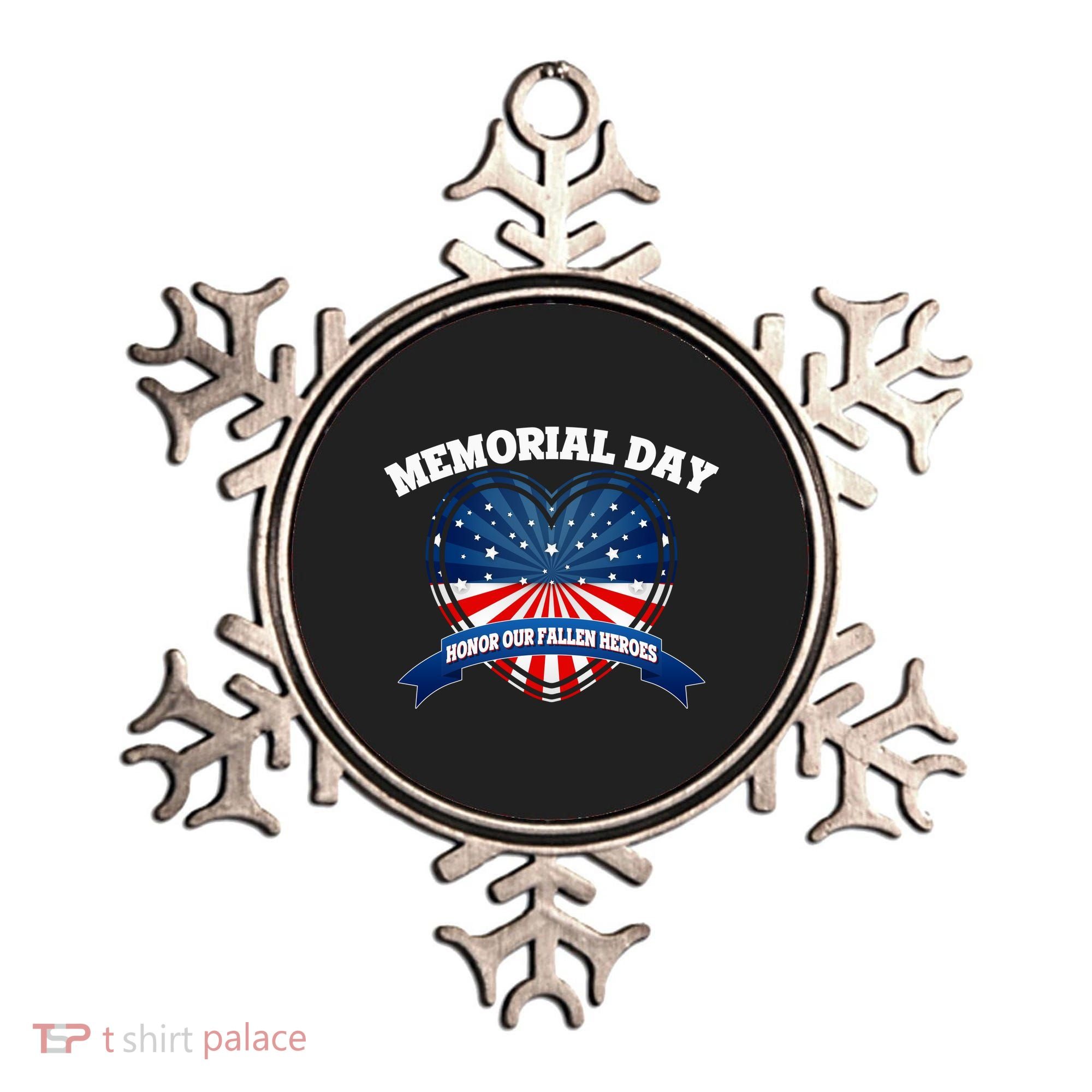 Memorial Day Honor Our Fallen Heroes Ornament