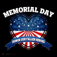 Memorial Day Honor Our Fallen Heroes Ornament thumb 1
