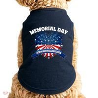 Memorial Day Honor Our Fallen Heroes Doggie Tank thumb 0
