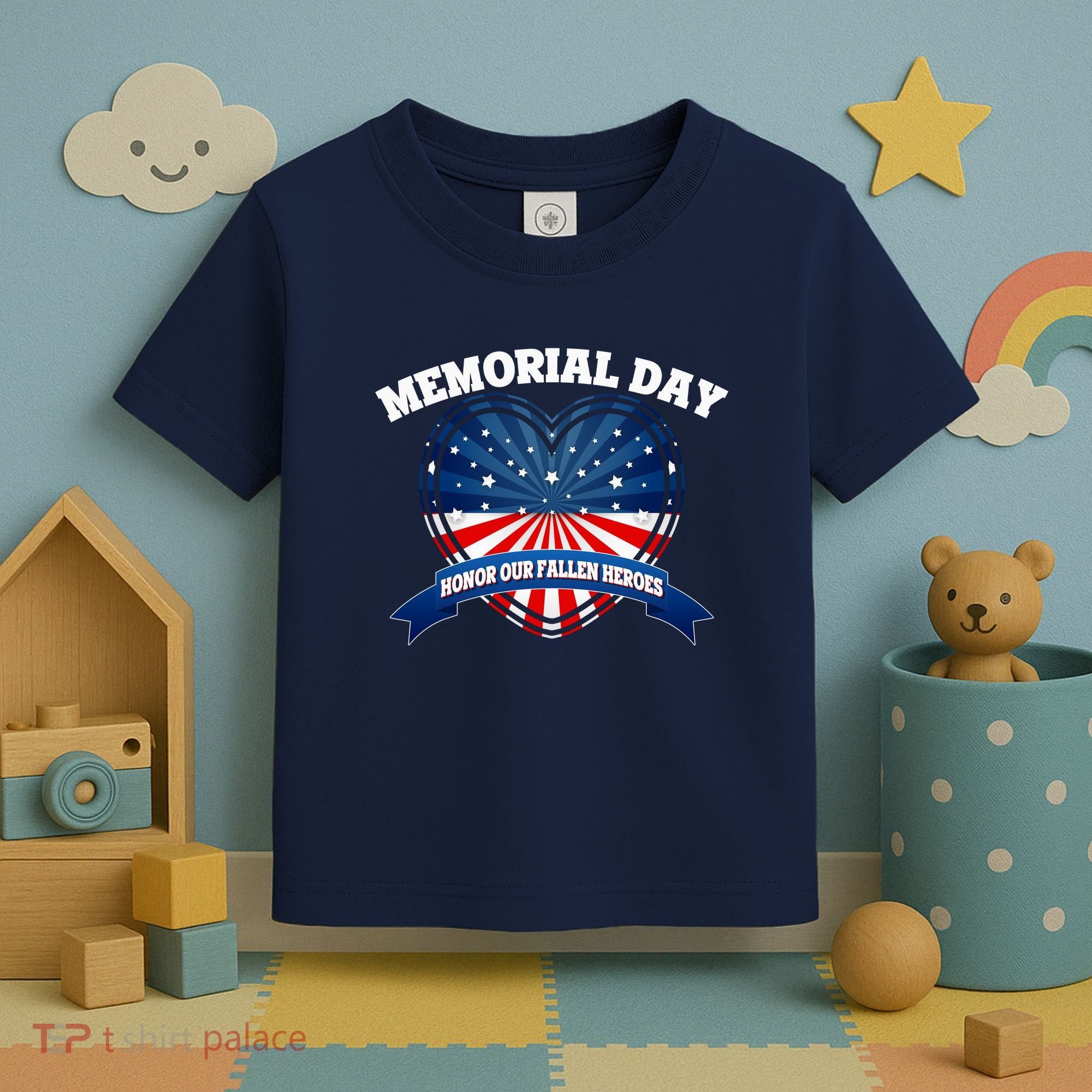 Memorial Day Honor Our Fallen Heroes Toddler T-Shirt