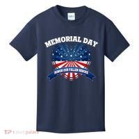 Memorial Day Honor Our Fallen Heroes Kids T-Shirt thumb 0