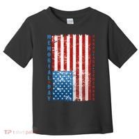 Memorial Day Honor And Remember Distressed USA American Flag Toddler T-Shirt thumb 0