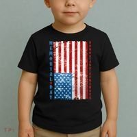 Memorial Day Honor And Remember Distressed USA American Flag Toddler T-Shirt thumb 2