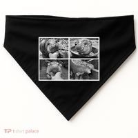 Moo Deng Hippo Photo Funny Pygmy Hippopotamus USA-Made Doggie Bandana thumb 0