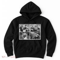Moo Deng Hippo Photo Funny Pygmy Hippopotamus Hoodie thumb 0
