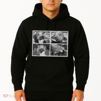 Moo Deng Hippo Photo Funny Pygmy Hippopotamus Hoodie thumb 2