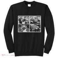 Moo Deng Hippo Photo Funny Pygmy Hippopotamus Sweatshirt thumb 0