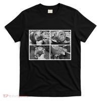 Moo Deng Hippo Photo Funny Pygmy Hippopotamus T-Shirt thumb 0