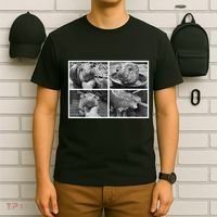 Moo Deng Hippo Photo Funny Pygmy Hippopotamus T-Shirt thumb 6