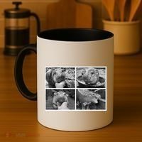 Moo Deng Hippo Photo Funny Pygmy Hippopotamus Coffee Mug thumb 4