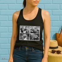 Moo Deng Hippo Photo Funny Pygmy Hippopotamus Women's Tank Top thumb 2