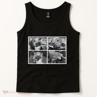 Moo Deng Hippo Photo Funny Pygmy Hippopotamus Tank Top thumb 2