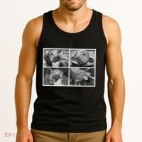 Moo Deng Hippo Photo Funny Pygmy Hippopotamus Tank Top thumb 3