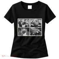 Moo Deng Hippo Photo Funny Pygmy Hippopotamus Women's T-Shirt thumb 0