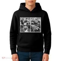 Moo Deng Hippo Photo Funny Pygmy Hippopotamus Kids Hoodie thumb 4