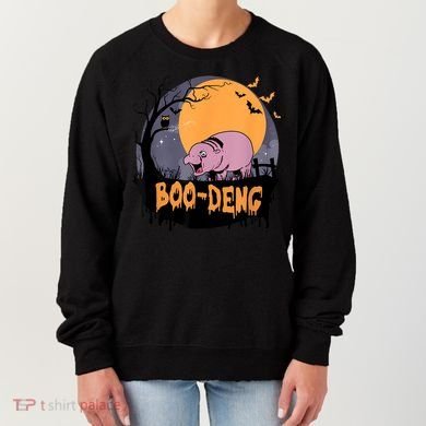 Moo Deng Halloween Boo Deng Halloween Women's Sweatshirt