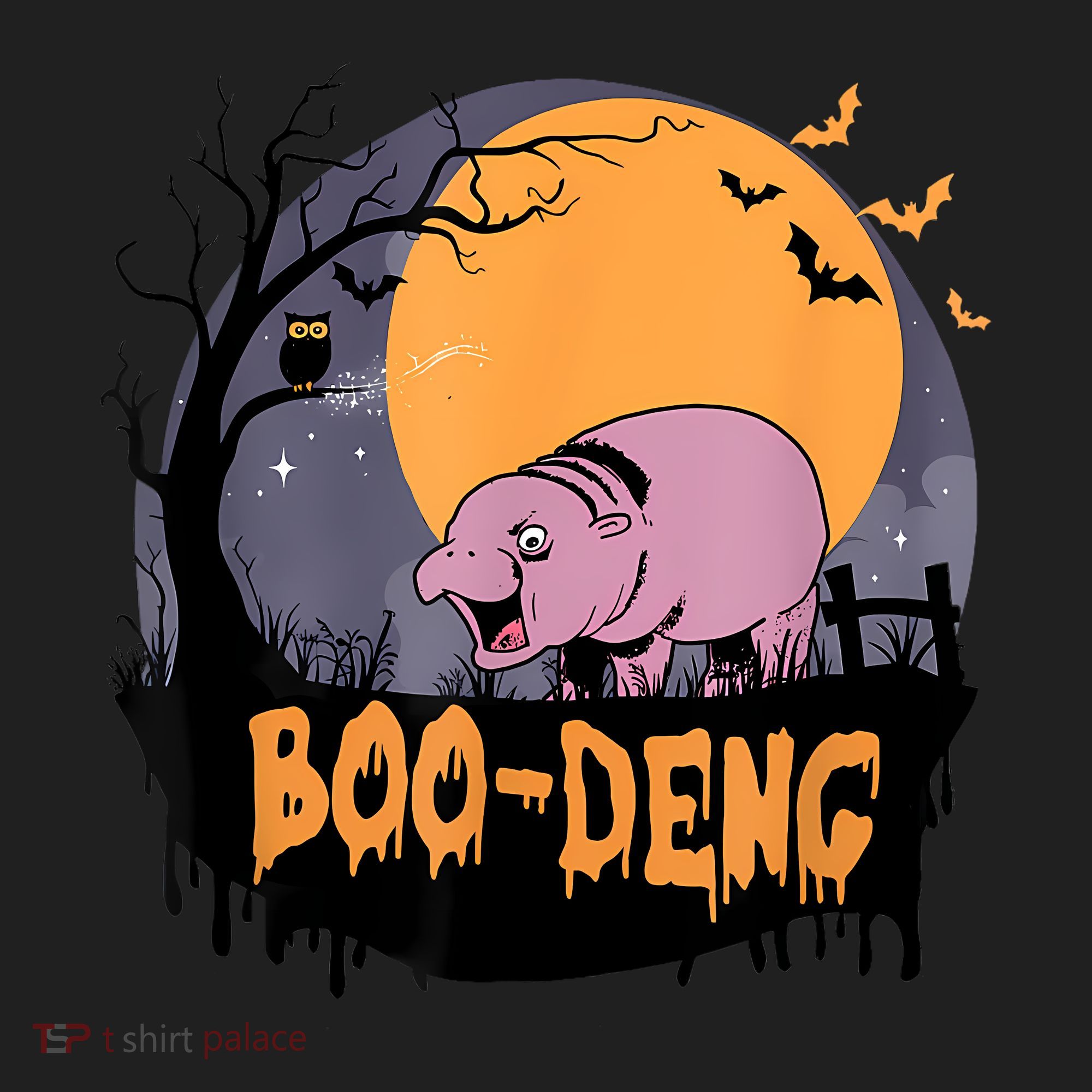 Moo Deng Halloween Boo Deng Halloween Women's Sweatshirt