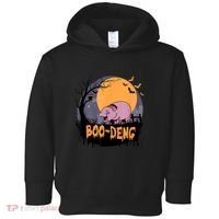 Moo Deng Halloween Boo Deng Halloween Toddler Hoodie thumb 0