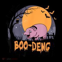 Moo Deng Halloween Boo Deng Halloween Toddler Hoodie thumb 2