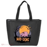 Moo Deng Halloween Boo Deng Halloween Tote Bag thumb 0