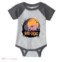 Moo Deng Halloween Boo Deng Halloween Infant Baby Jersey Bodysuit thumb 0