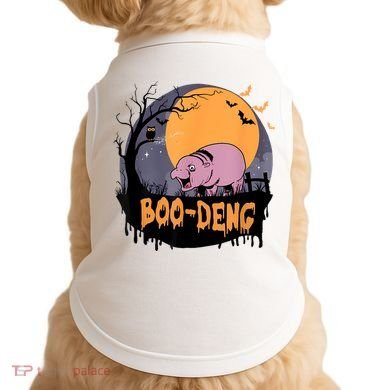 Moo Deng Halloween Boo Deng Halloween Doggie Tank