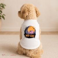 Moo Deng Halloween Boo Deng Halloween Doggie Tank thumb 2