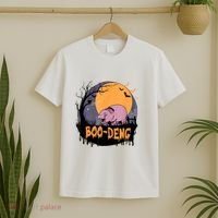 Moo Deng Halloween Boo Deng Halloween T-Shirt thumb 2