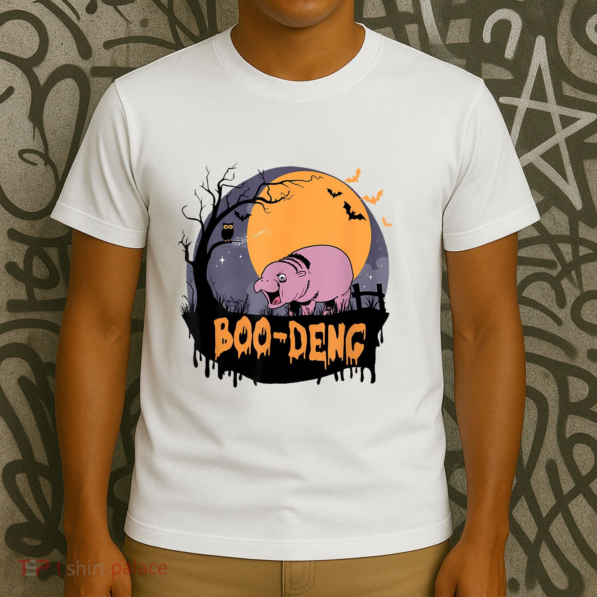 Moo Deng Halloween Boo Deng Halloween T-Shirt