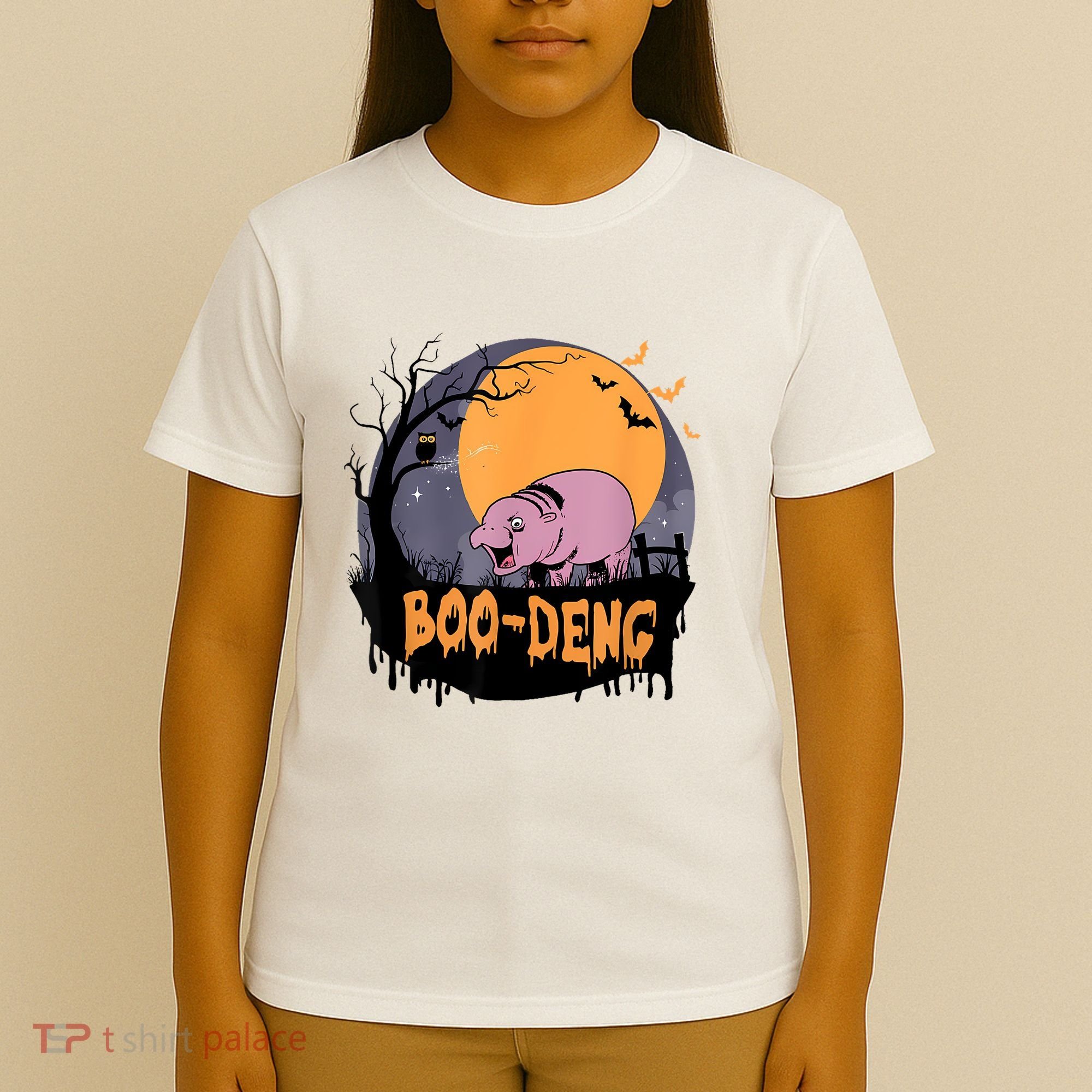 Moo Deng Halloween Boo Deng Halloween T-Shirt