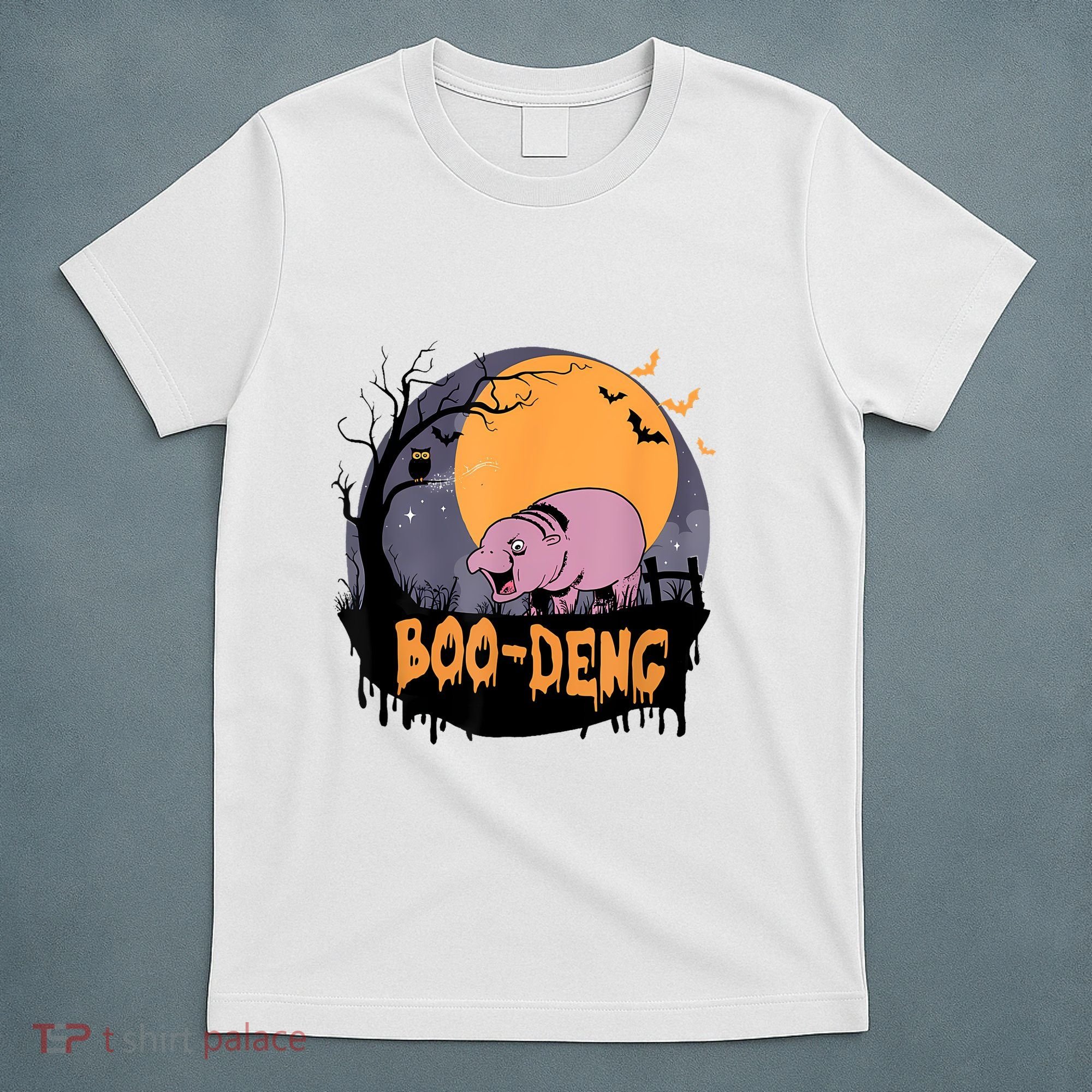 Moo Deng Halloween Boo Deng Halloween T-Shirt