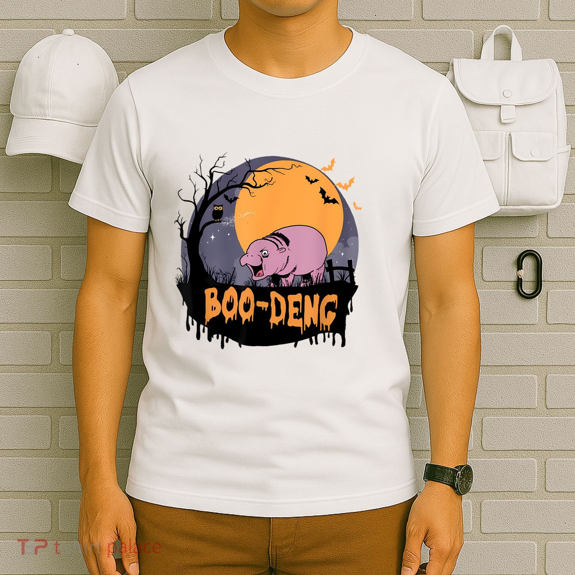 Moo Deng Halloween Boo Deng Halloween T-Shirt