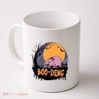 Moo Deng Halloween Boo Deng Halloween Coffee Mug thumb 0