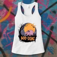 Moo Deng Halloween Boo Deng Halloween Women's Tank Top thumb 3