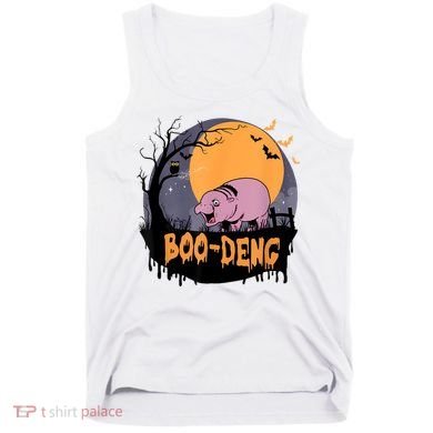 Moo Deng Halloween Boo Deng Halloween Tank Top
