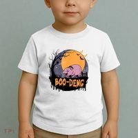 Moo Deng Halloween Boo Deng Halloween Toddler T-Shirt thumb 2